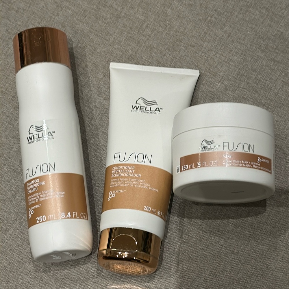 Wella fusion hair care bundle gift brand new